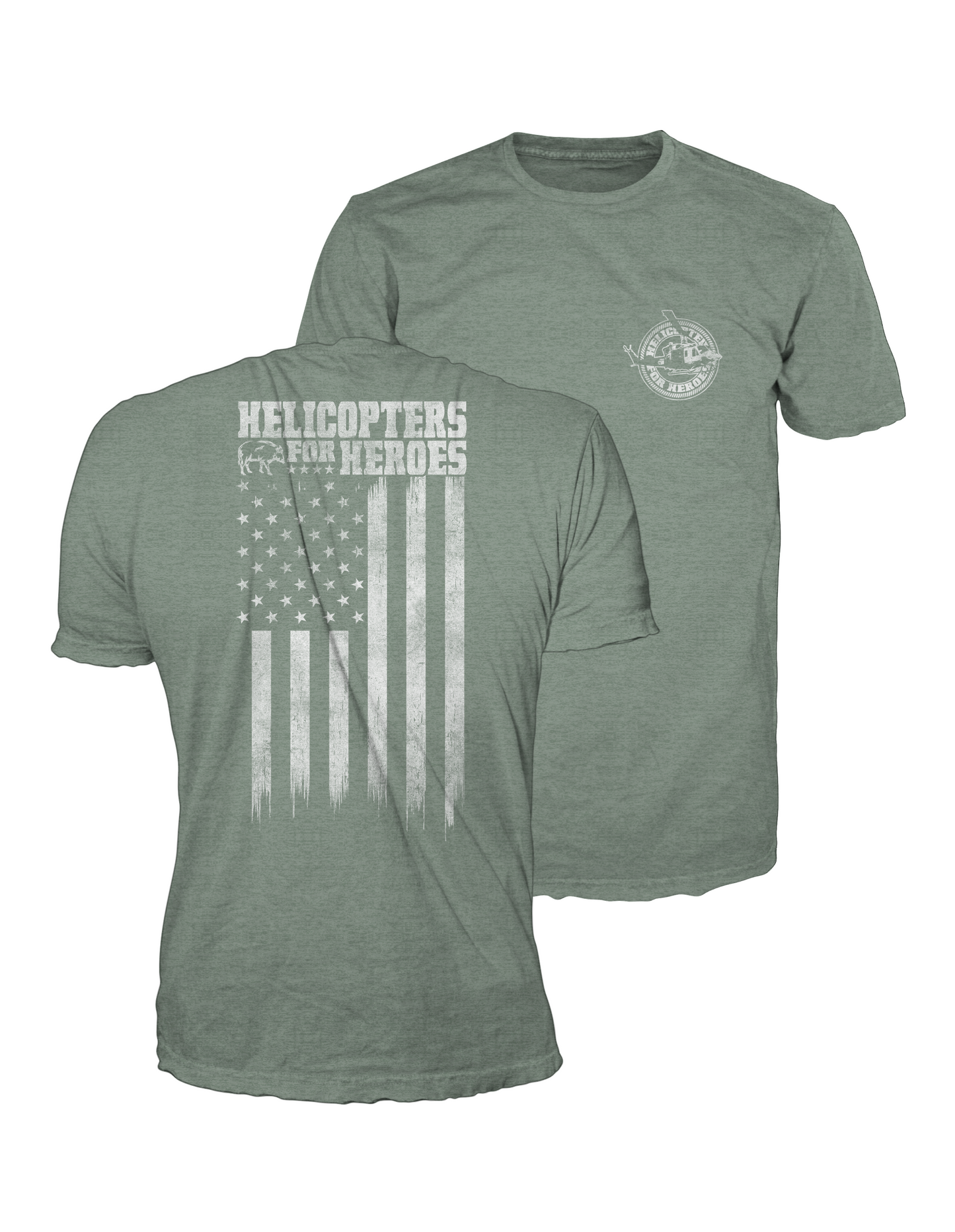 H4H American Flag Short Sleeve Shirt
