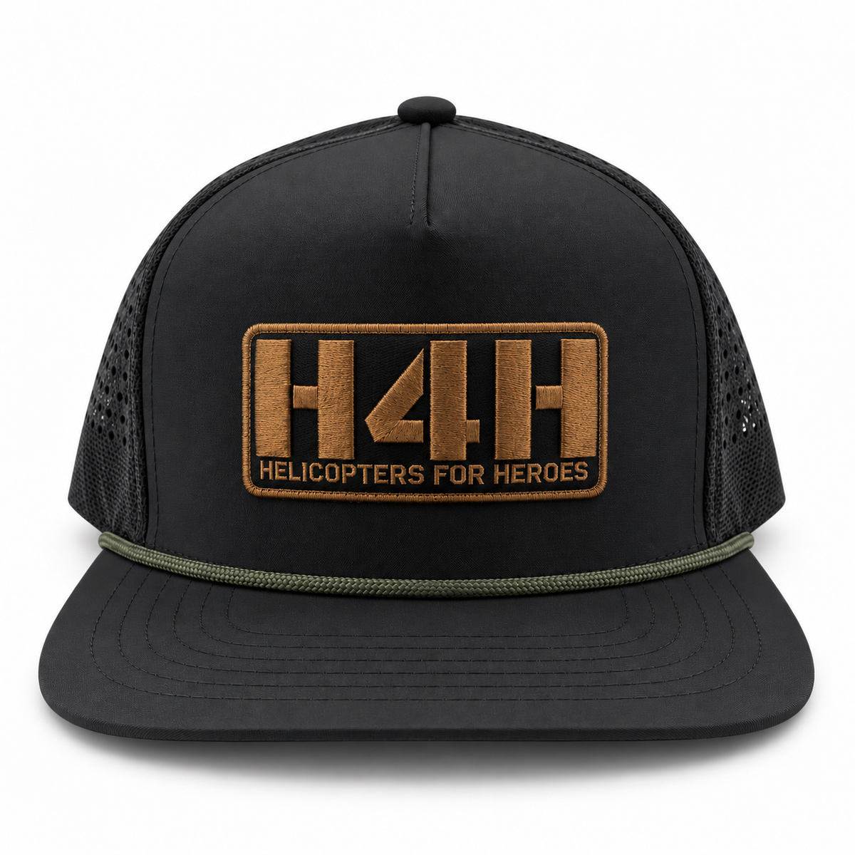 H4H X Staunch Traditions Blackout Performance Rope Hat