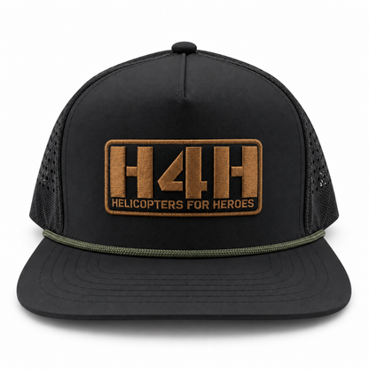 H4H X Staunch Traditions Blackout Performance Rope Hat