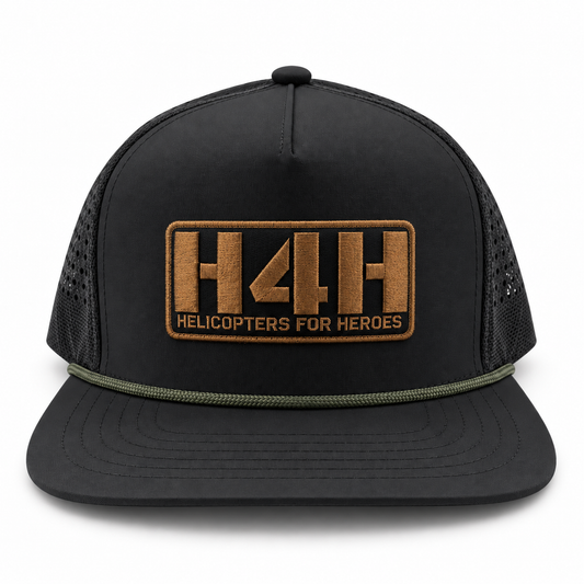 H4H X Staunch Traditions Blackout Performance Rope Hat