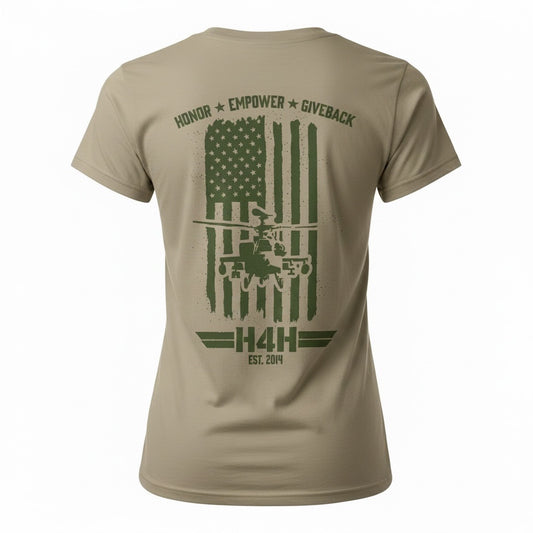 Women’s H4H Honor • Empower • Give Back District Perfect Tri Tee