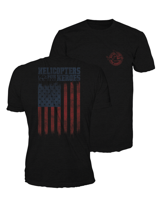 H4H American Flag Short Sleeve Shirt